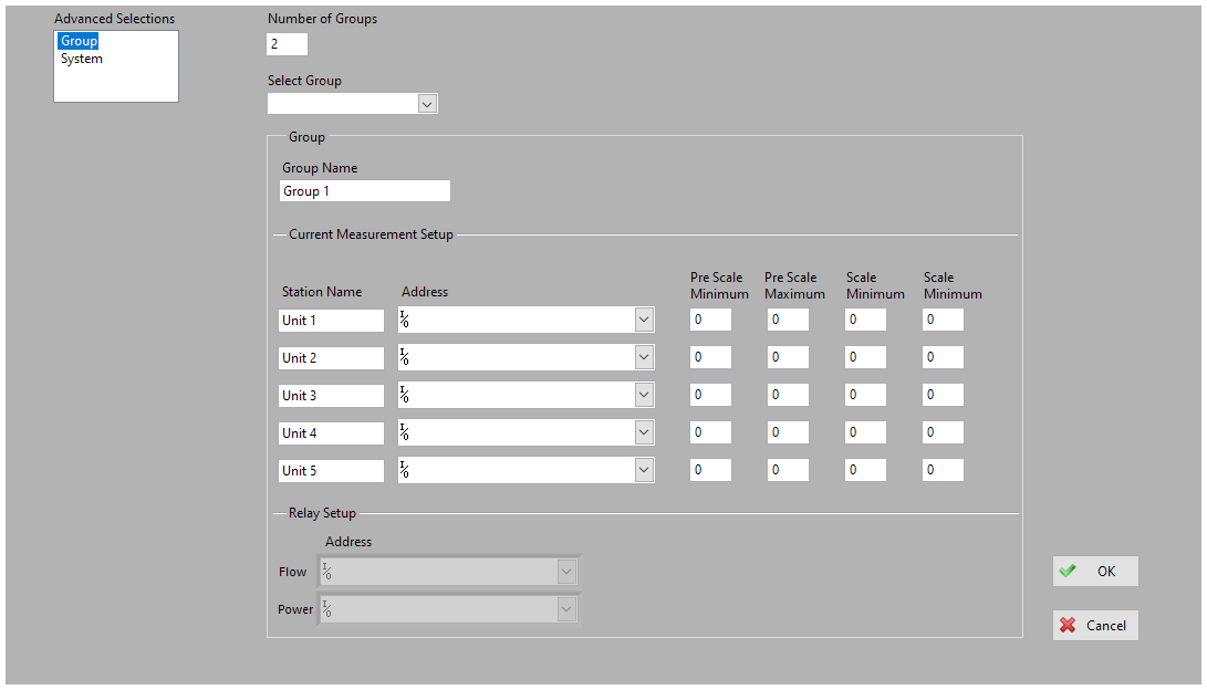 Group Setup Advanced FP